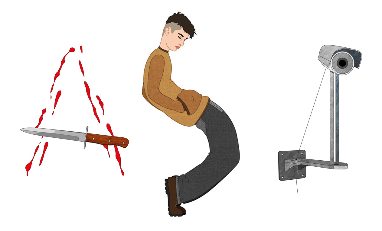 Initialen für eine Krimigeschichte