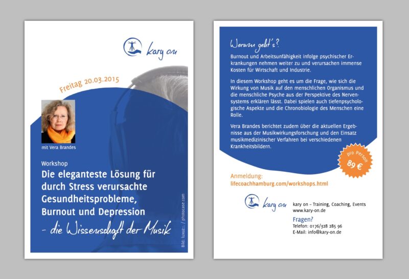 kary on: Workshop-Flyer