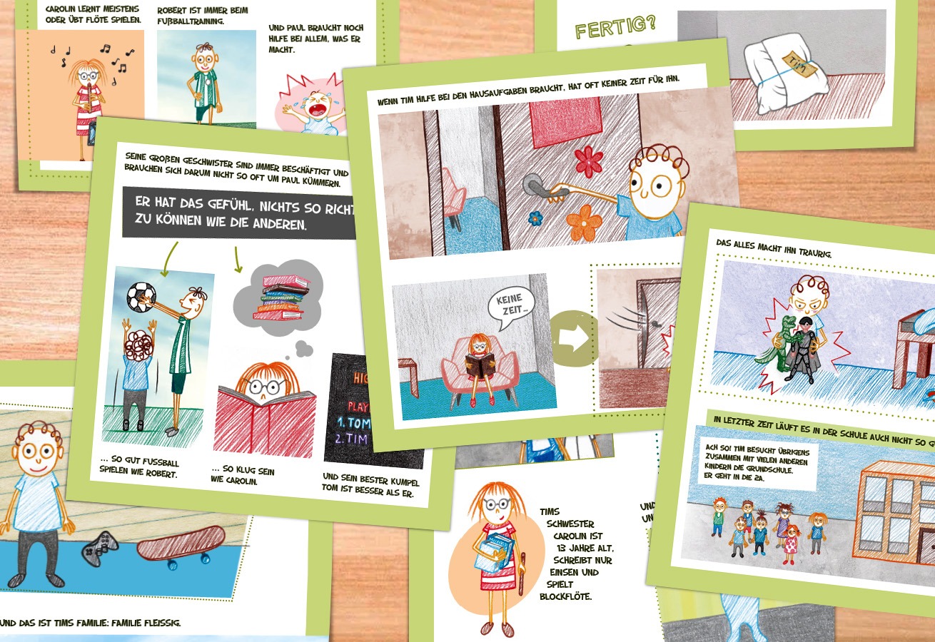 Comic „Gewaltfreie Kommunikation“