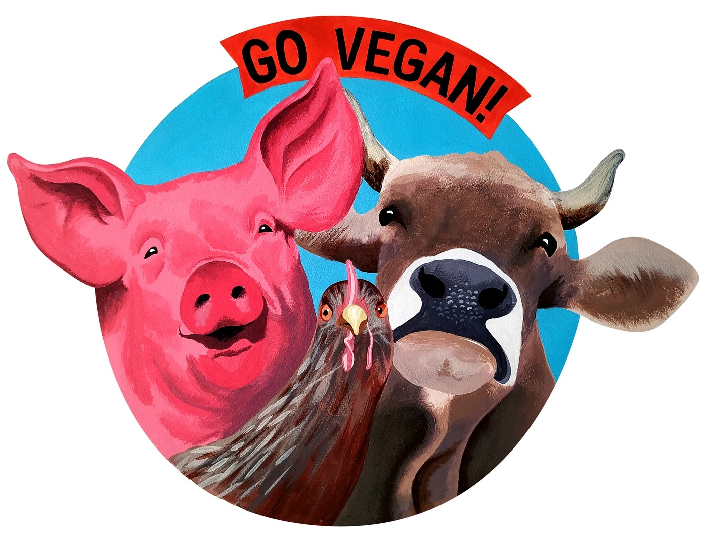 Go vegan!