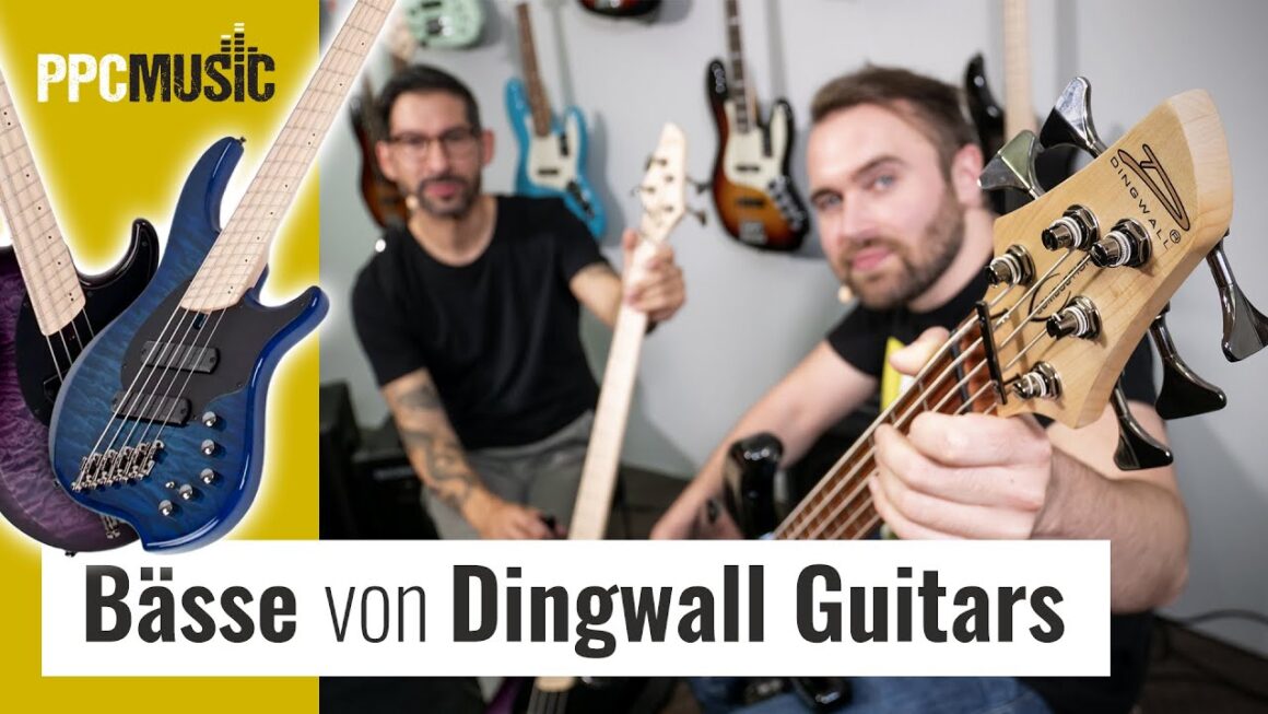 YouTube Thumbnail des Videos BÄSSE VON DINGWALL GUITARS von PPC Music